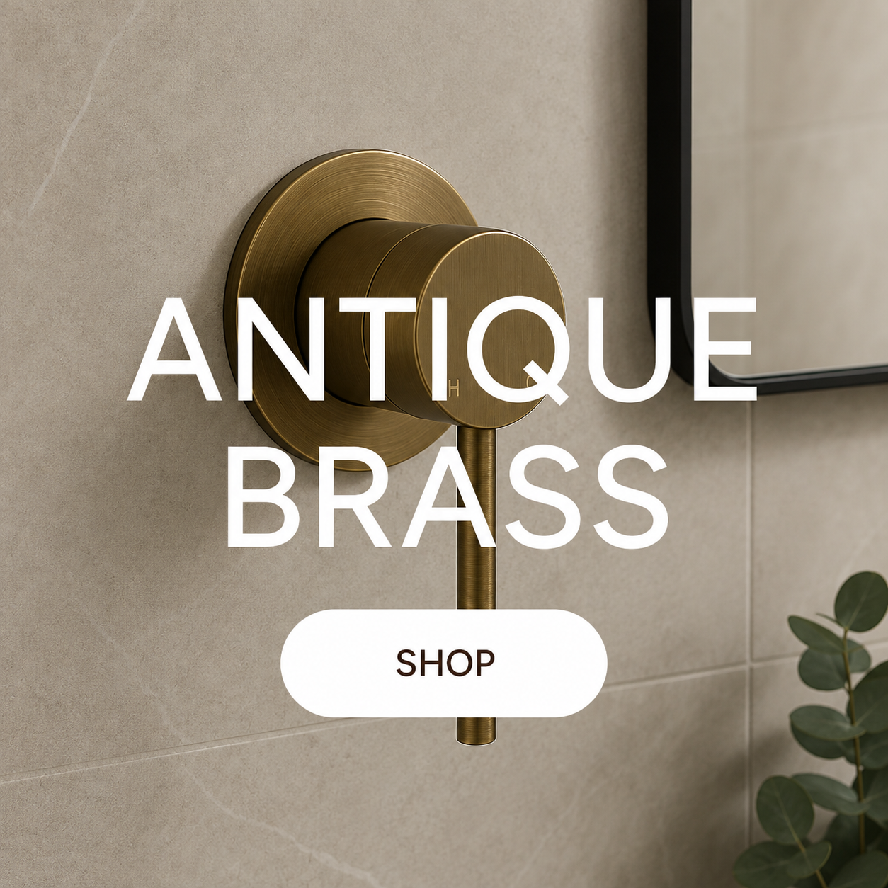 Antique Brass Tapware