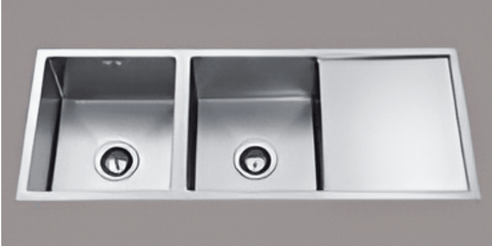 1114mm Square Undermount Sink