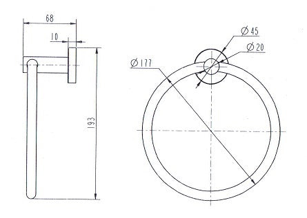 Round Towel Ring
