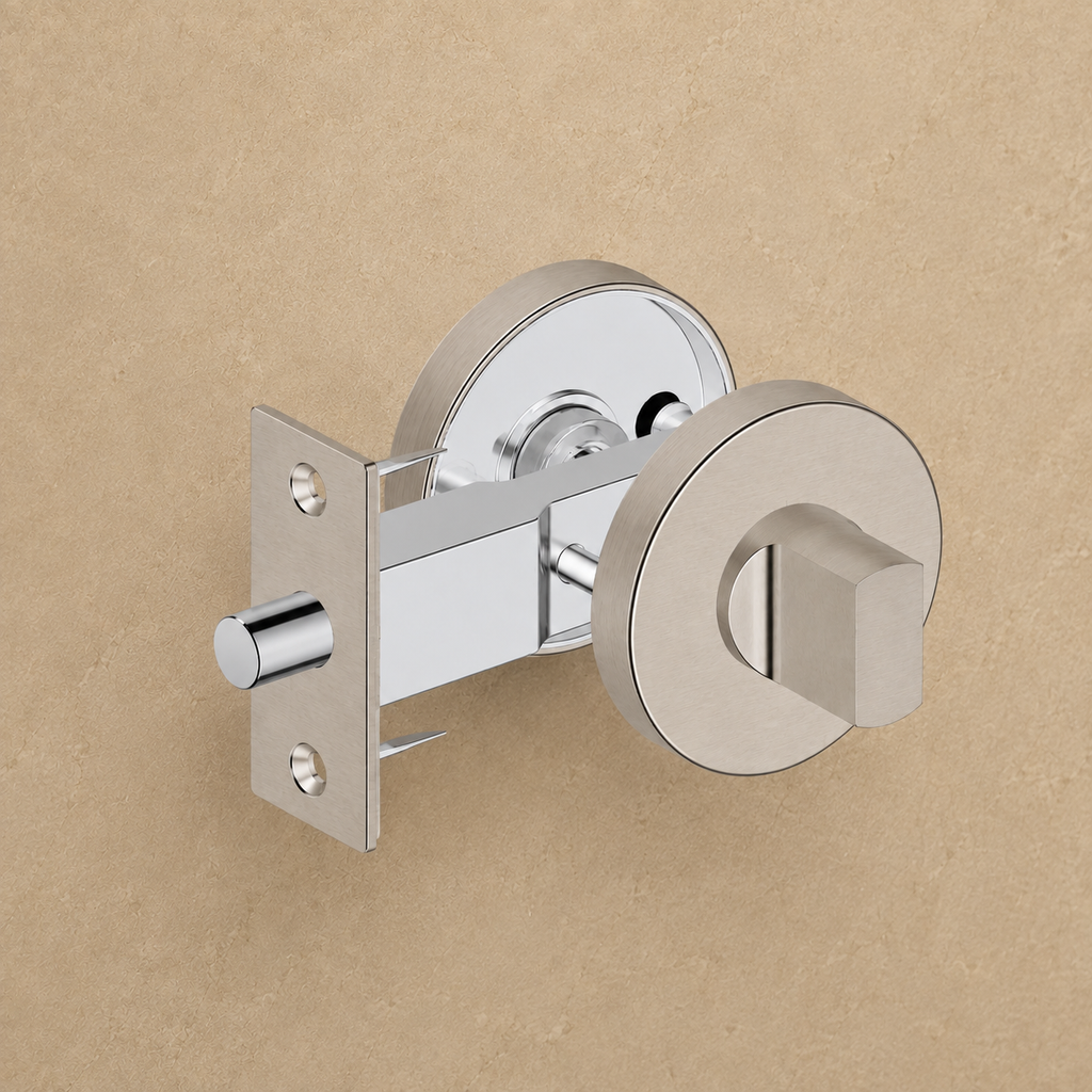 Valencia Brushed Nickel Door Lock