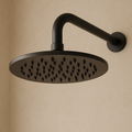 200 Black Round Shower Head