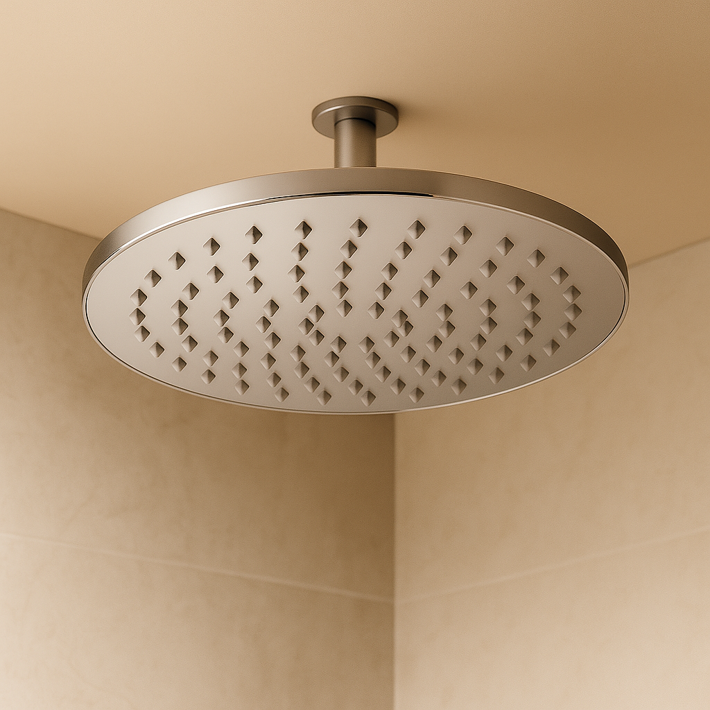 200 Chrome Shower Head Round