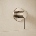 Valencia 64mm Brushed Nickel Wall Mixer