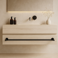 Cordoba Gunmetal Double Towel Rail 750mm