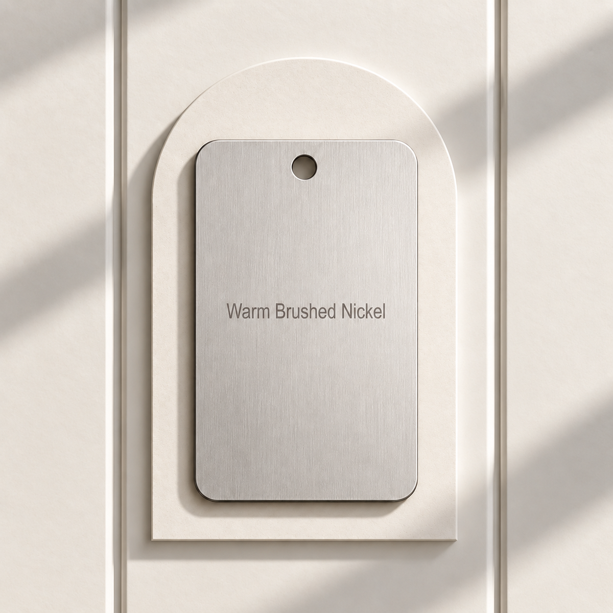 Valencia Warm Brushed Nickel Sample