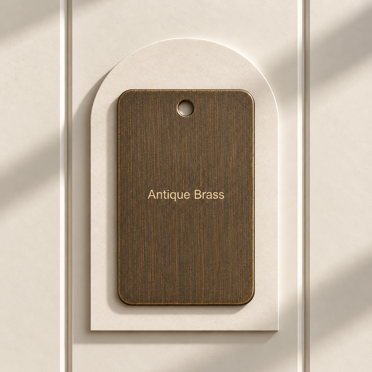 Seville Antique Brass Sample