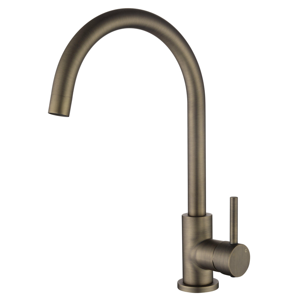 Seville Antique Brass Kitchen/Laundry Mixer