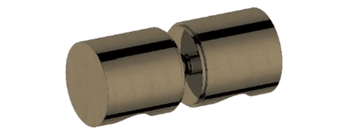Antique Brass Shower Door Handle JD-M459F with a sleek design and durable antique brass finish for stylish bathroom shower enclosures.
