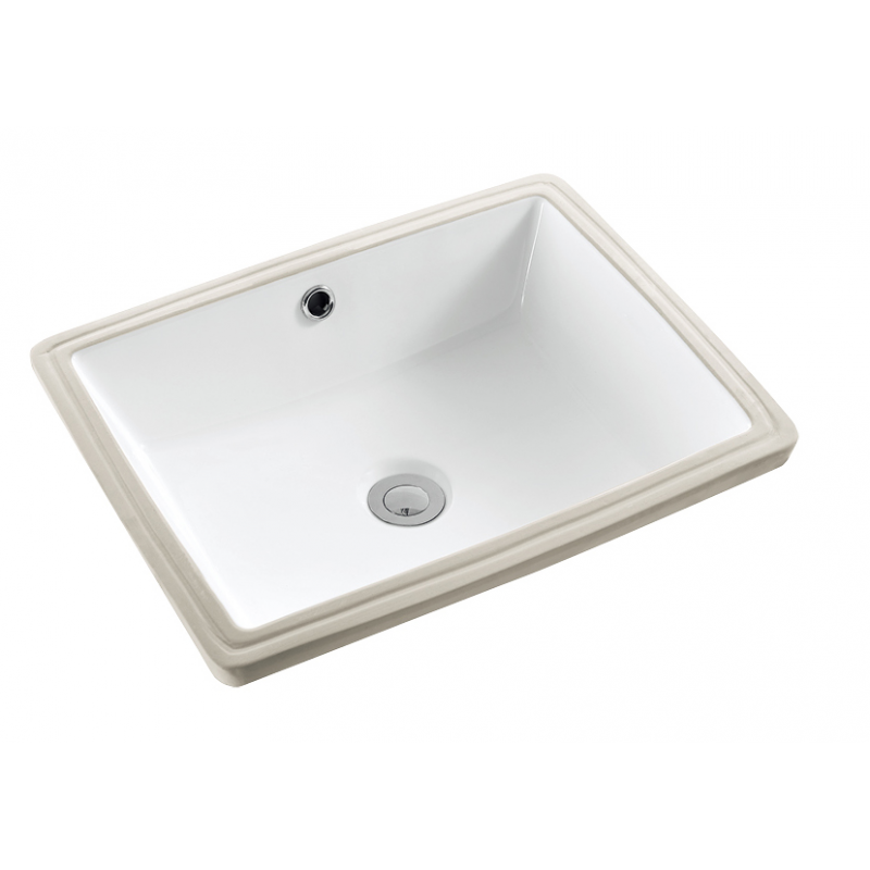 Square Under Mount Ceramic Basin 475mm