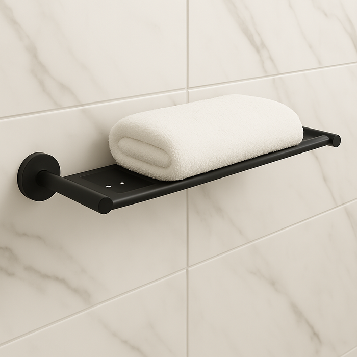 Onix Black Metal Shelf