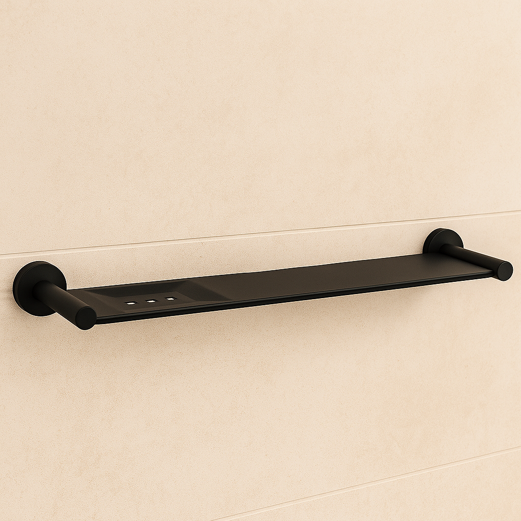Onix Black Metal Shelf