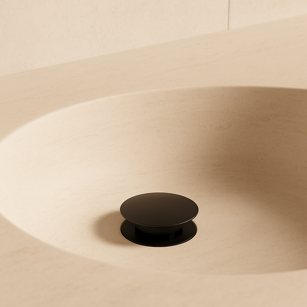 Onix Black Pop-up Waste 40mm W/O