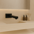 Onix Black Rectangular Bath Spout