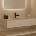 Onix Black Round Basin Mixer