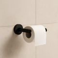 Black Round Toilet Paper Holder