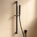 Onix Black Square Shower Rail
