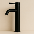 Onix Black Tall Round Basin Mixer