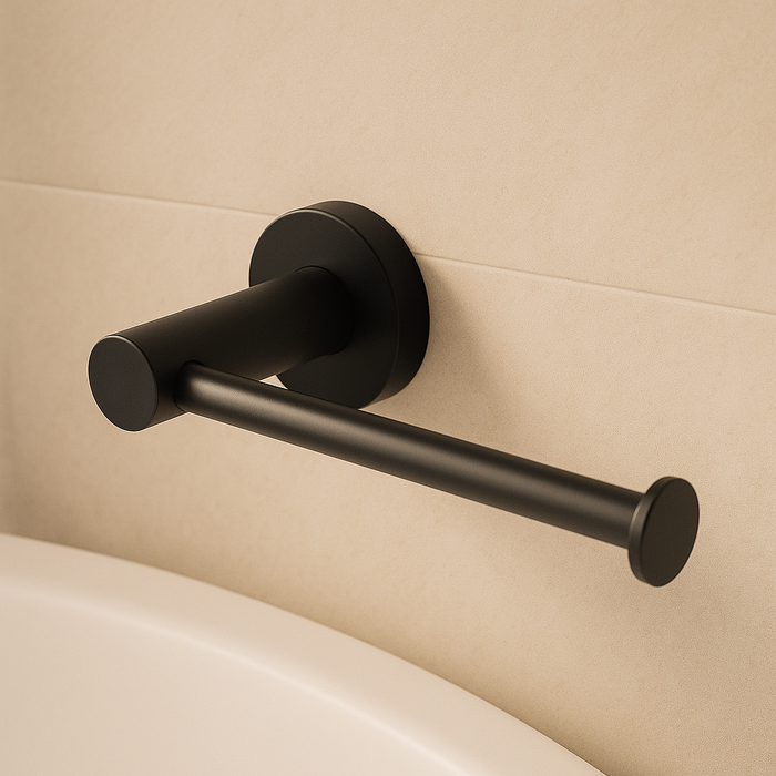 Onix Black Toilet Roll Holder