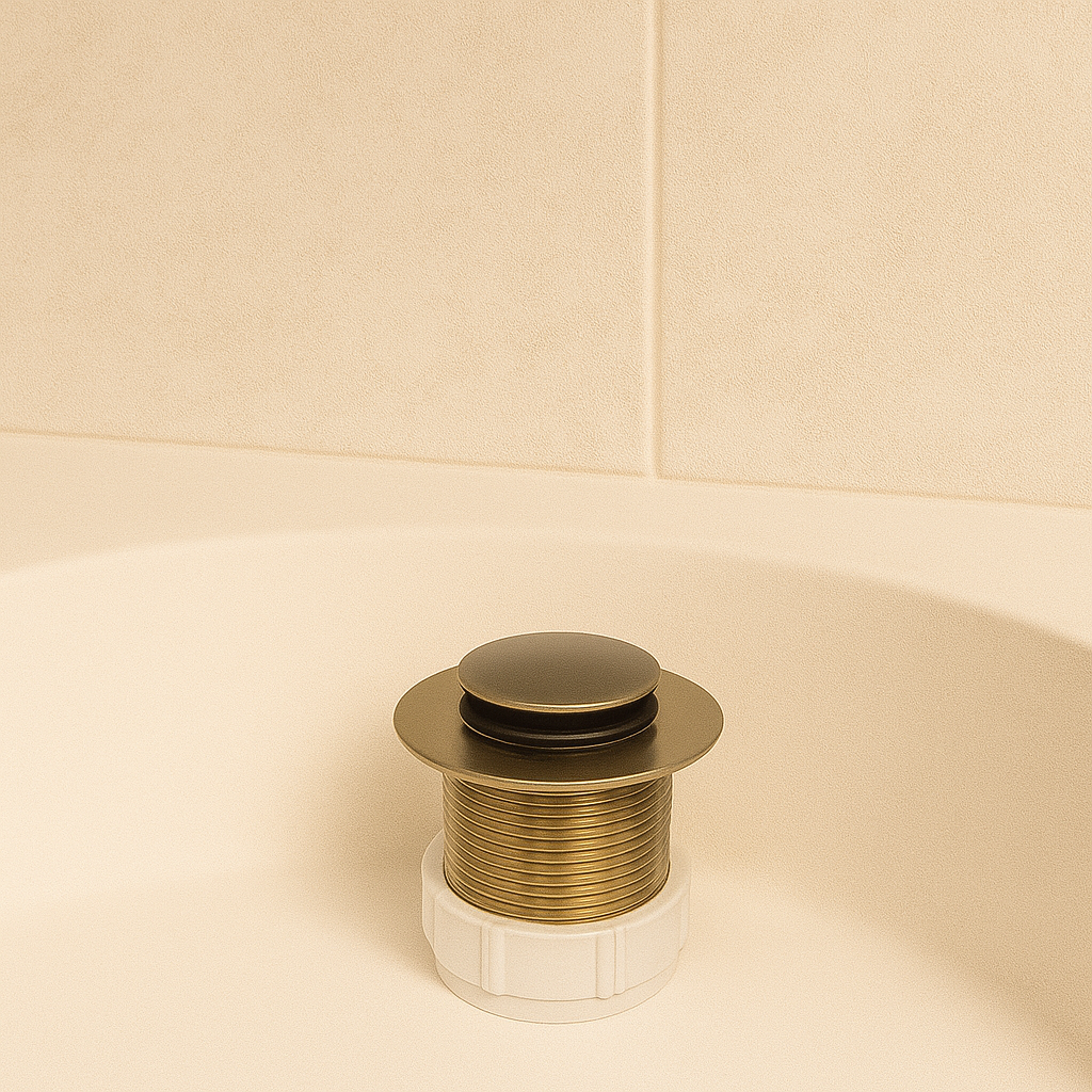 Marbella Brushed Gold Pop-Up 32mm