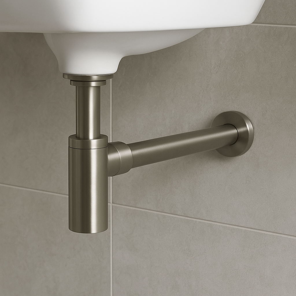 Valencia Brushed Nickel 32mm P Trap