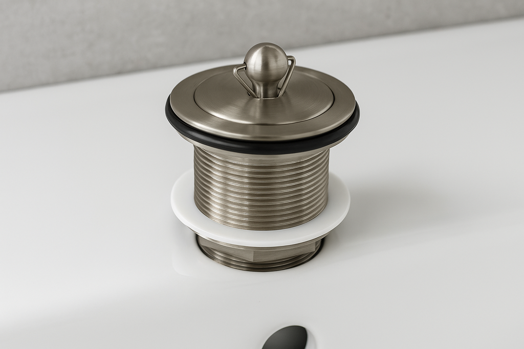 Valencia Brushed Nickel Plug