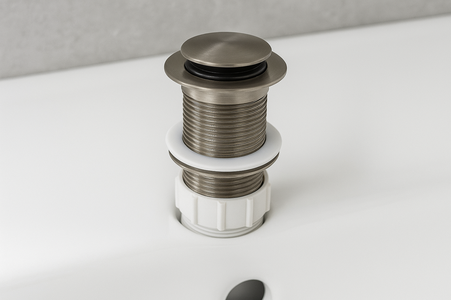 Valencia Brushed Nickel Pop-Up