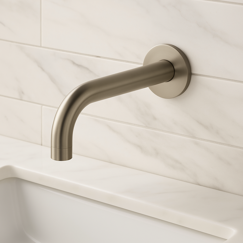 Valencia Brushed Nickel Spout