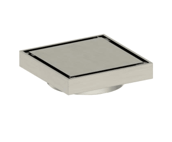 Valencia Brushed Nickel Tile Insert Floor Waste