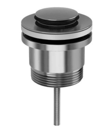 Brushed Nickel Universal Pop-Up BNP47-L – Modern pop-up drain for bathroom sinks with a durable brushed nickel finish.
