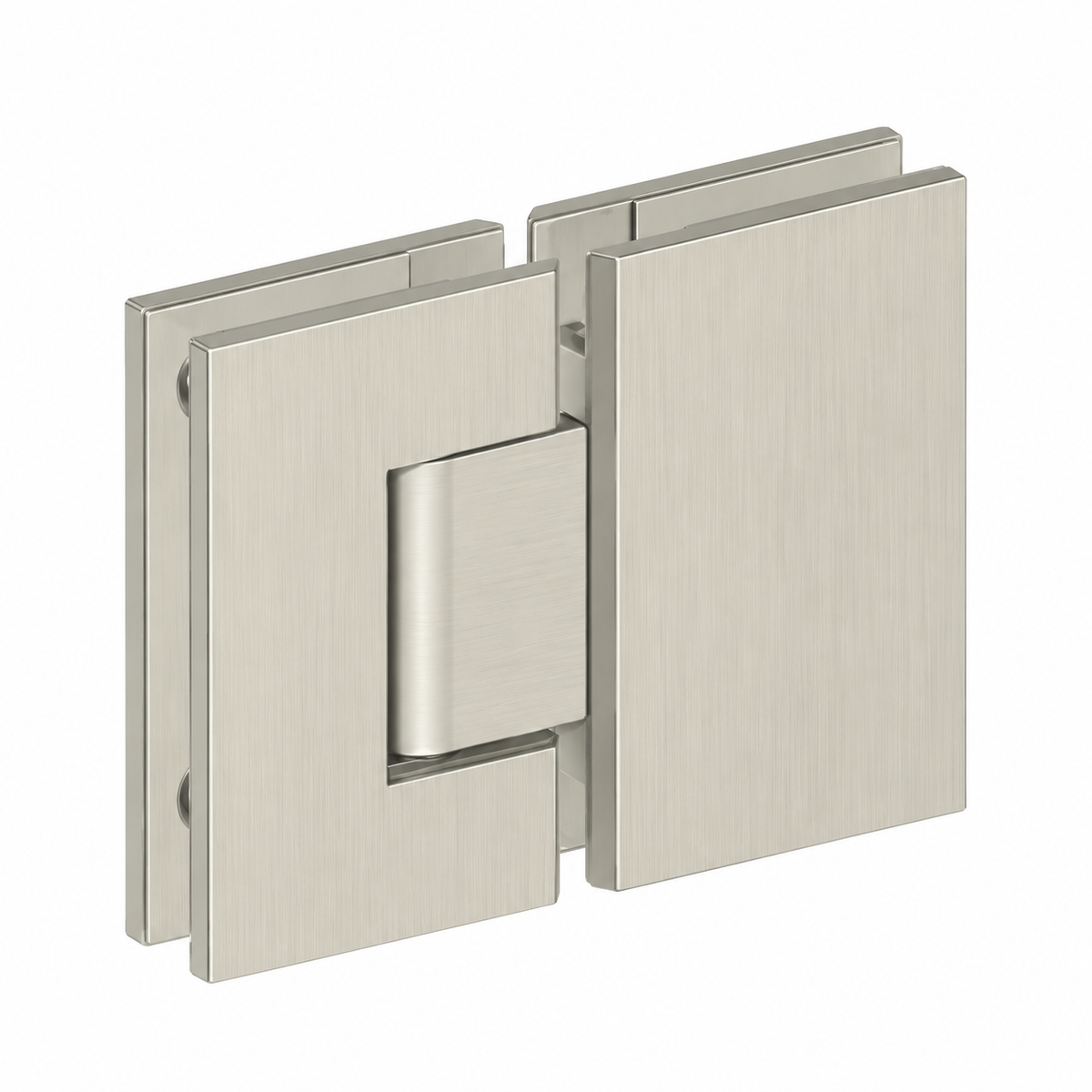 Valencia Brushed Nickel Shower Hinge