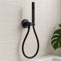 Black Shower Hose & Sprayer