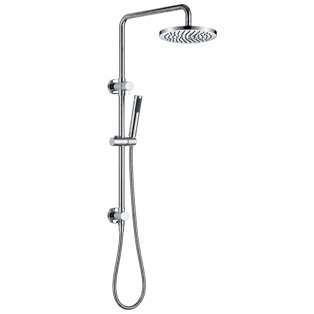 Chrome Round Shower Unit