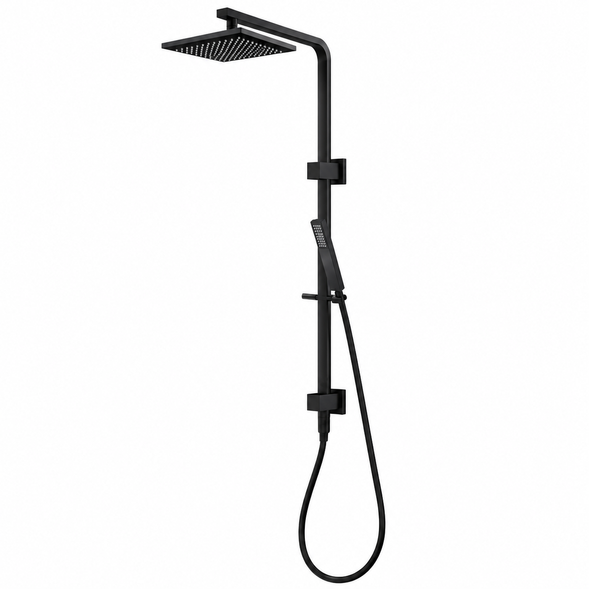 Black Square One Function Shower Unit