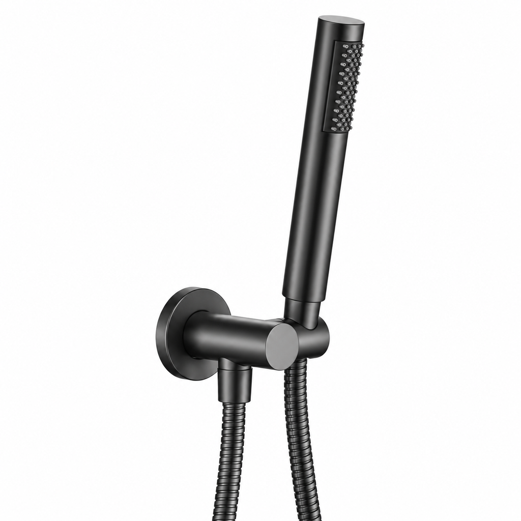 Cordoba Gunmetal Shower Handpiece on Bracket