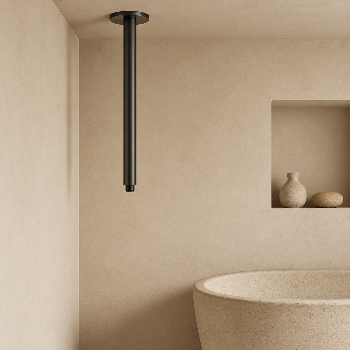 Cordoba Gunmetal Ceiling Arm