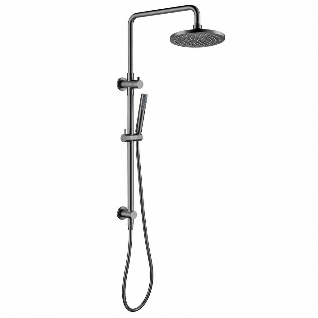 Cordoba Gunmetal Dual Shower with Diverter