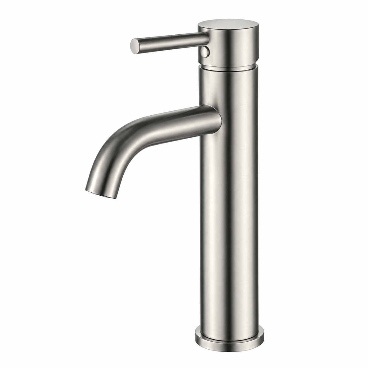 Valencia Brushed Nickel Tall Basin Mixer