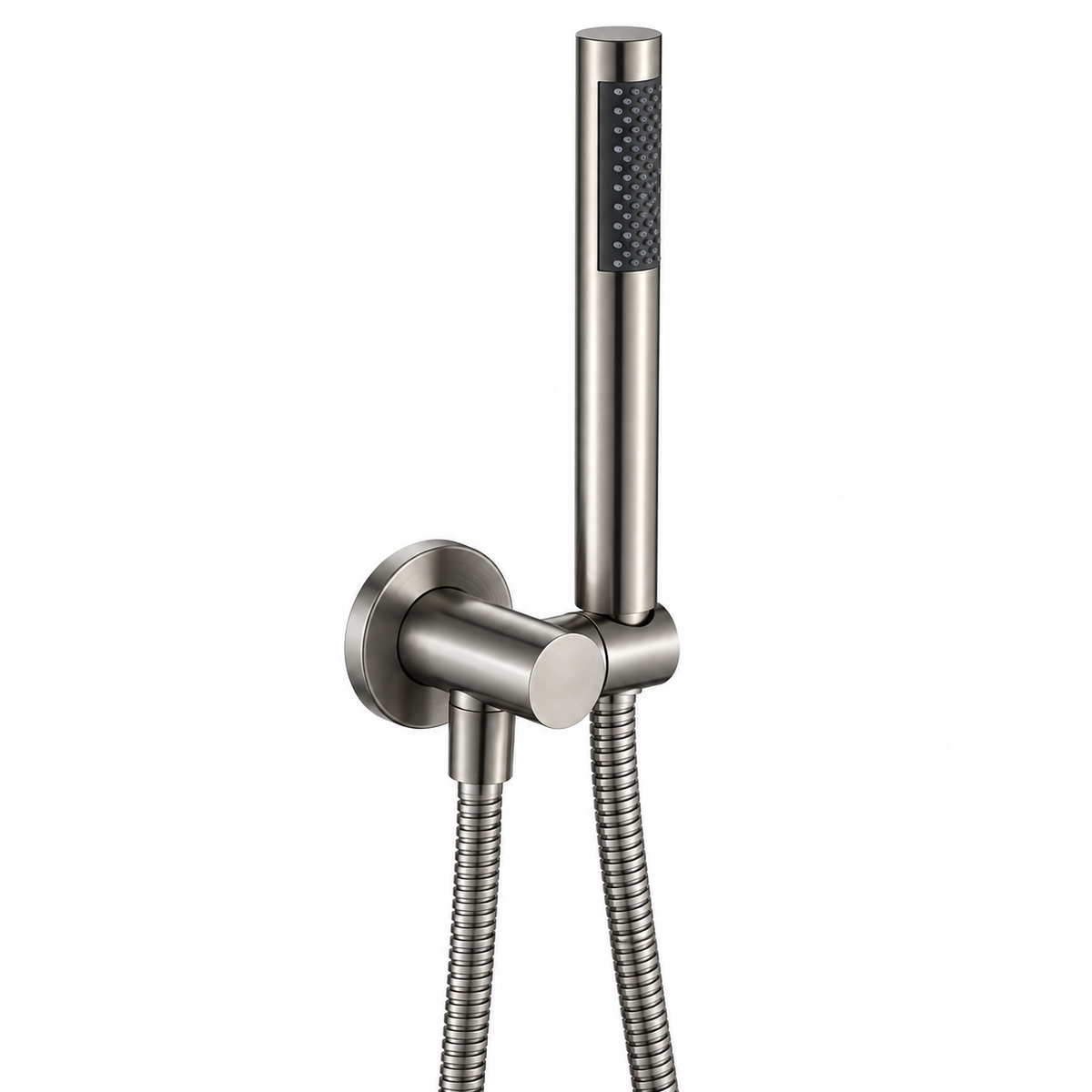 Valencia Brushed Nickel Shower Handpiece on Bracket