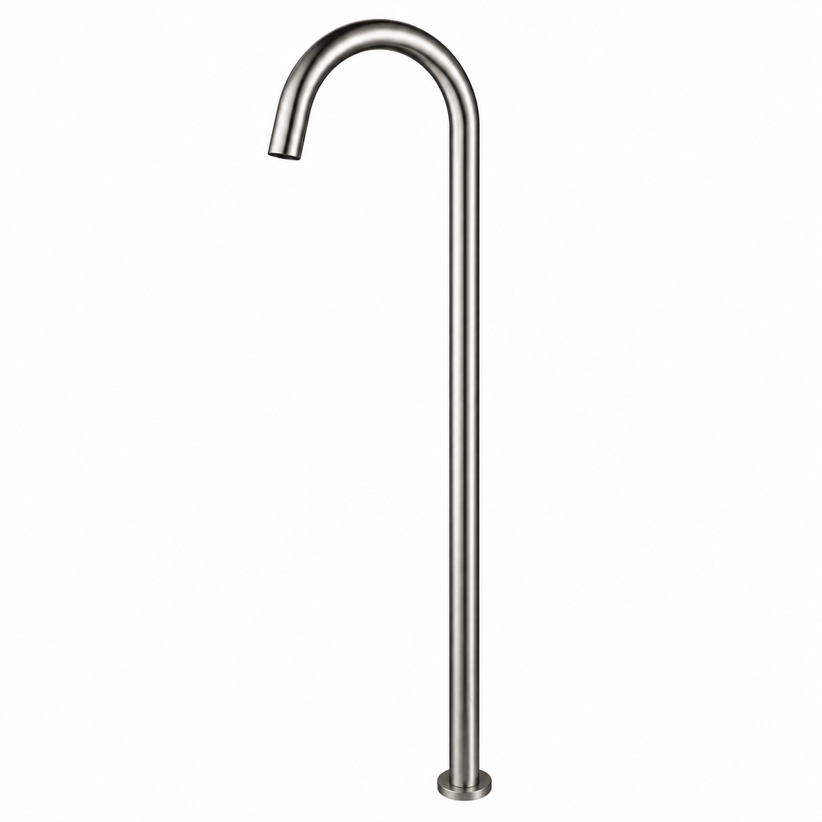 Valencia Brushed Nickel Floor Bath Spout