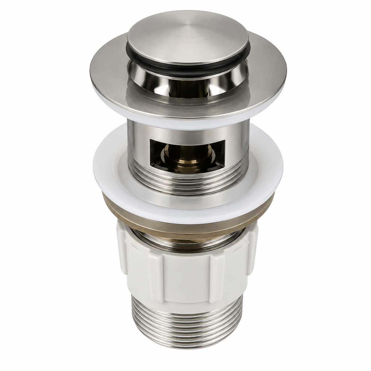 Valencia Brushed Nickel Pop-Up