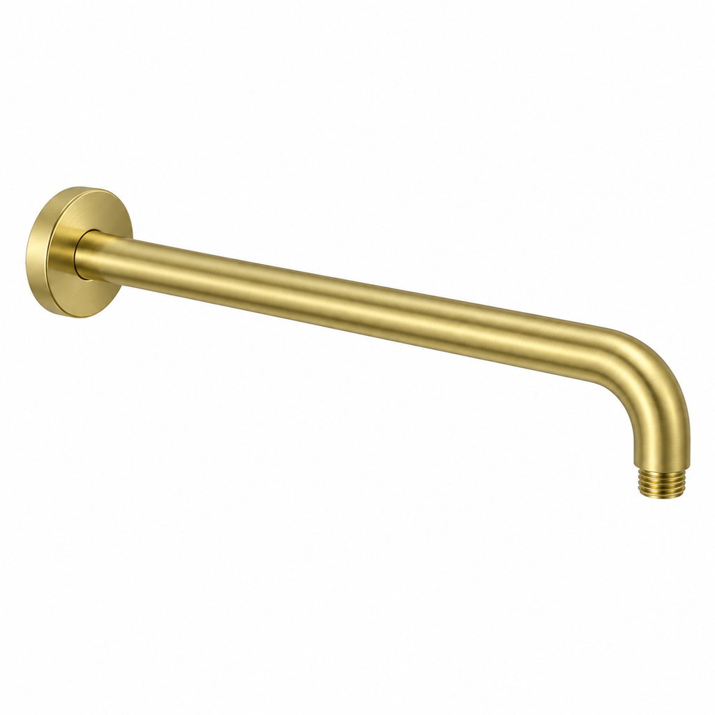 Marbella Brushed Gold Wall Mounted Arm