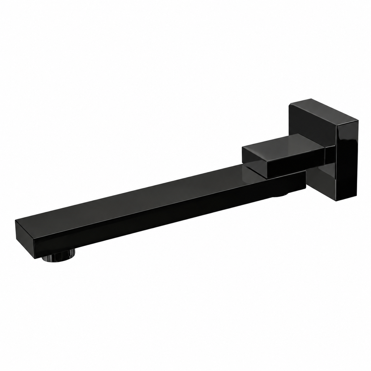 Onix Black Bath Spout – Swivel