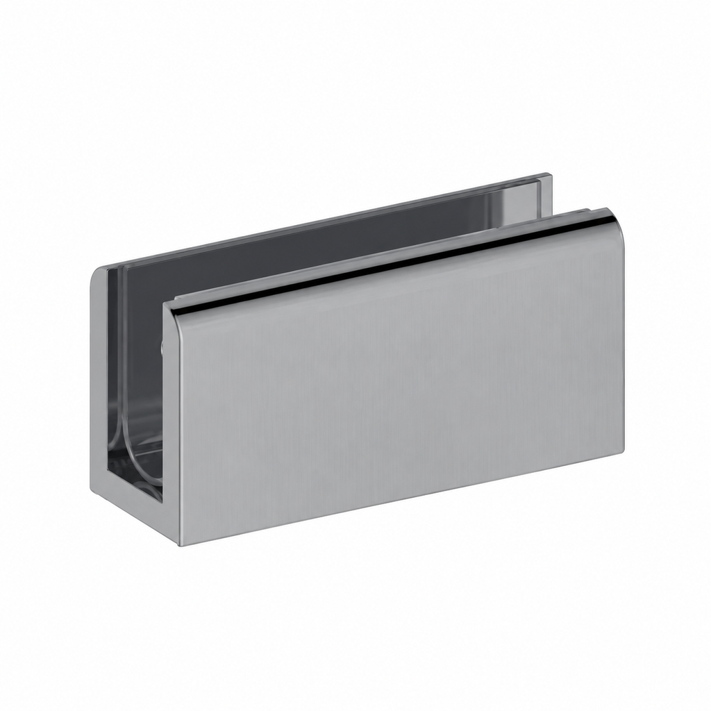 Cordoba Gunmetal Shower Glass Clamp