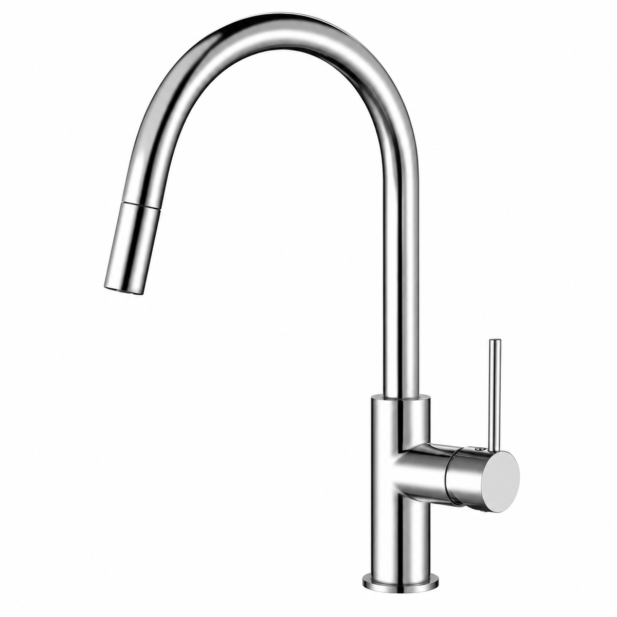 Chrome Pull Out Mixer