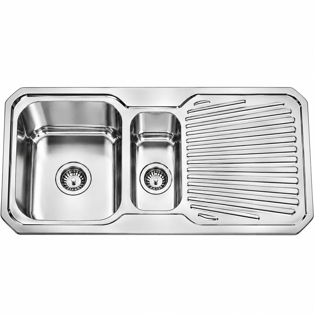 980mm Round Corner Sink
