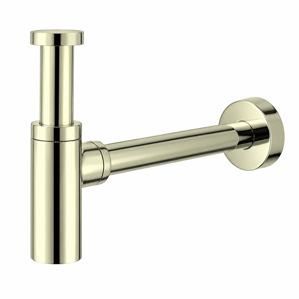Marbella Brushed Gold 32mm P Trap