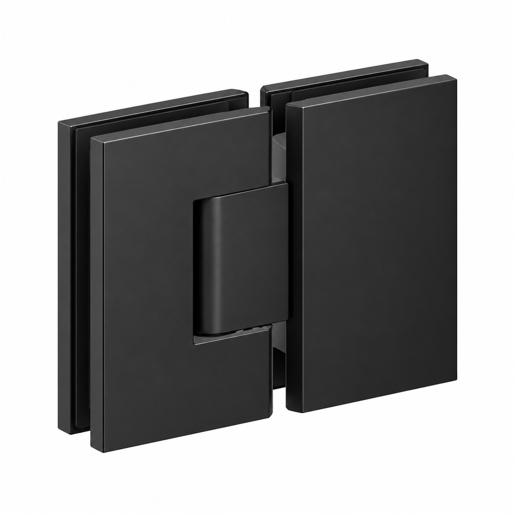 Black Shower Hinge