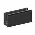 Black Shower Glass Clamp