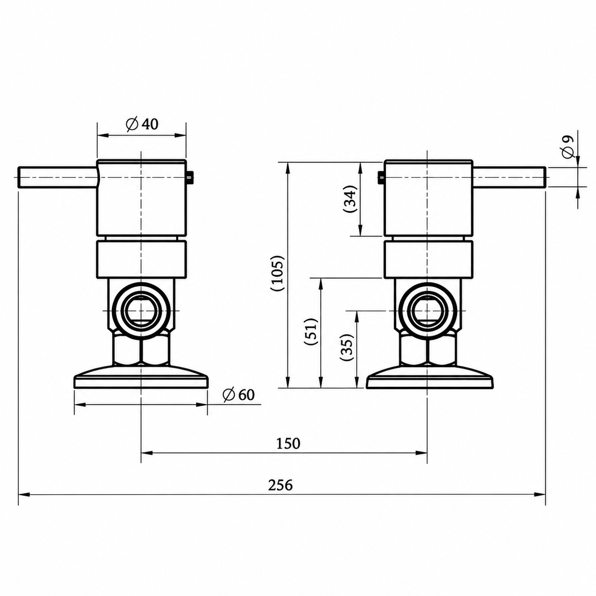 Round Handle Washing Machine Set