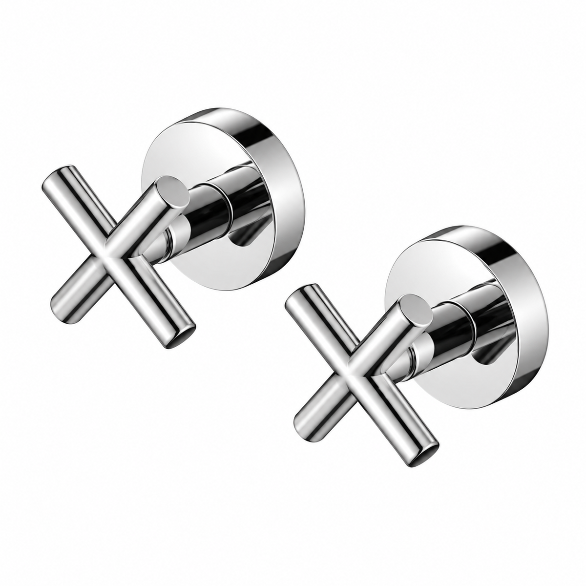 Cross Handle Wall Top Assemblies